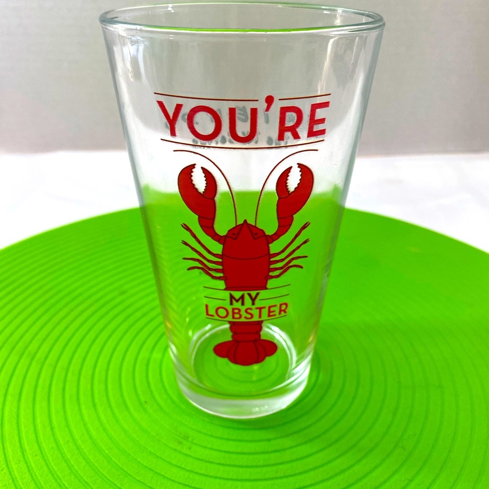 Friends you are my lobster pint glass